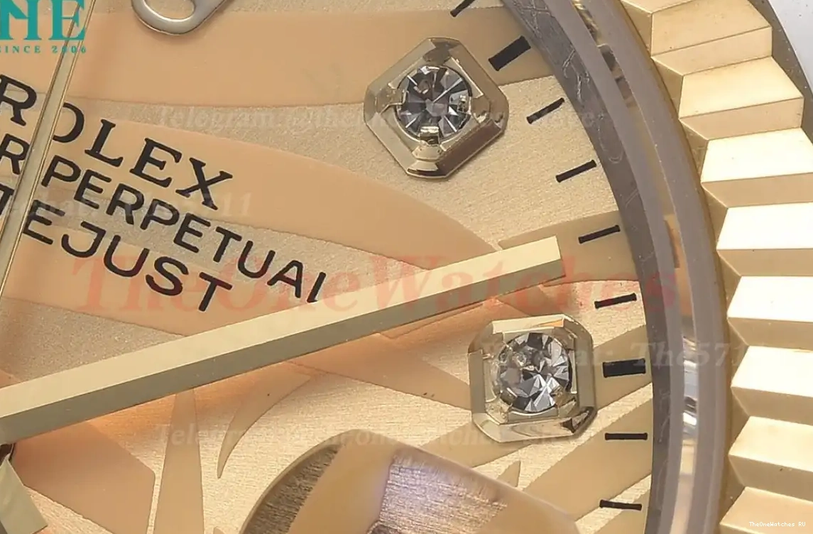 36mm YG SS Motif 126233 GDF Dia Datejust Palm Dial MY8215 Jub 0501